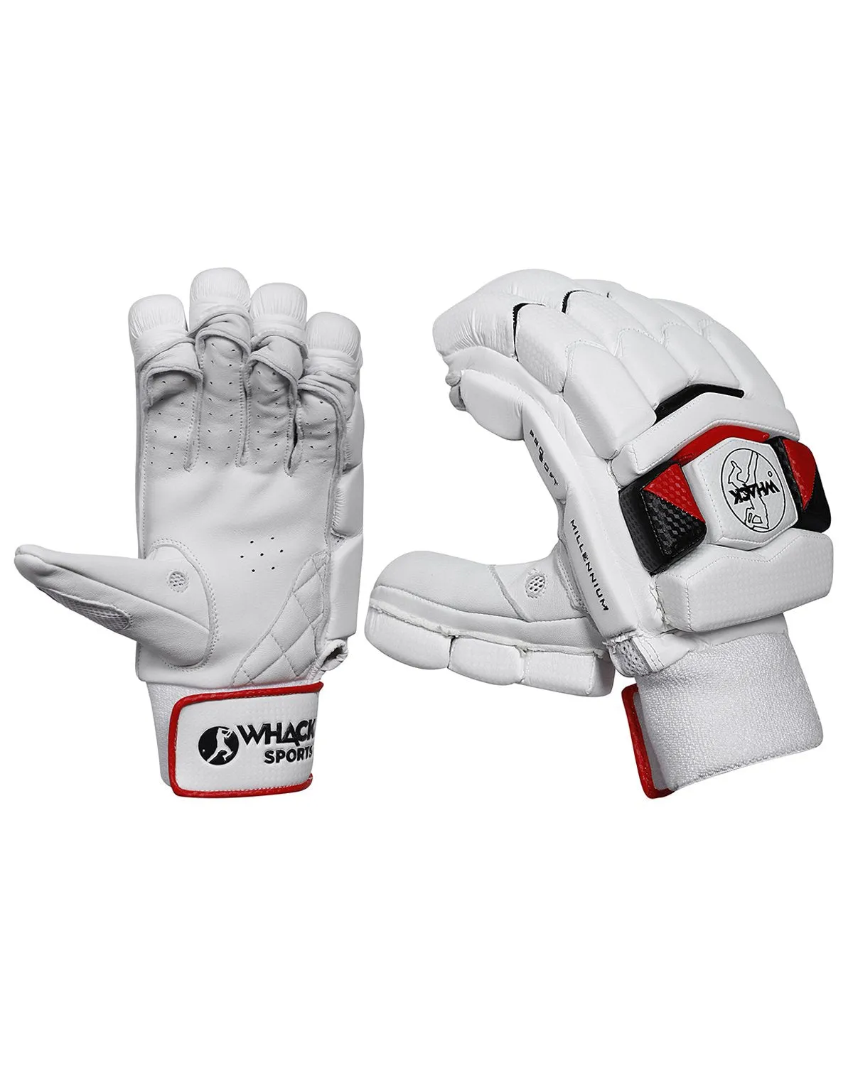 WHACK Millennium Players Grade Cricket Batting Gloves - Small Adult