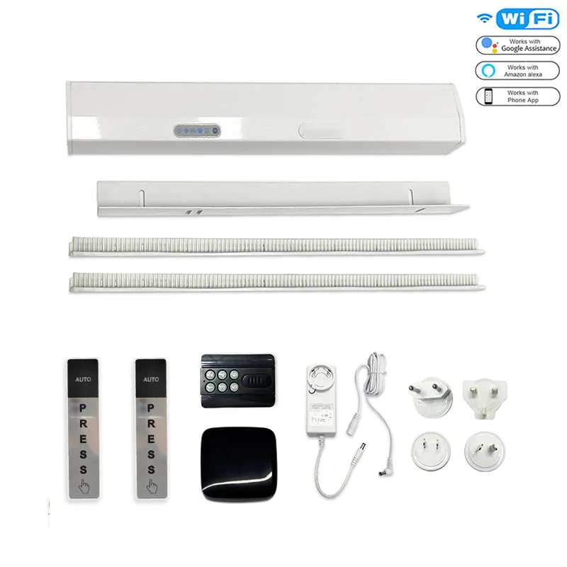 WiFi Pocket Electric Sliding Door Opener CASA1 with RF Remote, Smart Phone Control Door Closer
