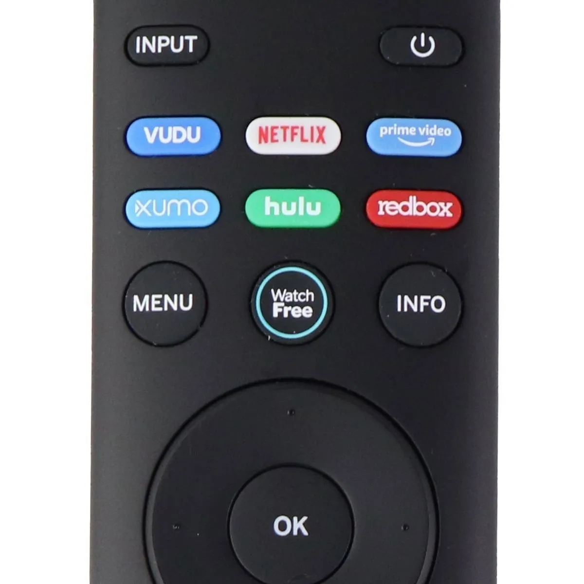 Xtrasaver XRT140 Watchfree Smart TV Remote Works with All VIZIO Smart TVs with Vudu/Netflix/Prime/Xumo/Hulu/RedBox