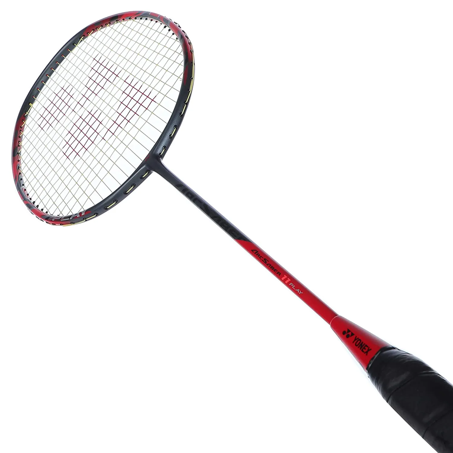 Yonex Arcsaber 11 Play Badminton Pre-Strung Racket (Grayish Pearl) (4UG5)