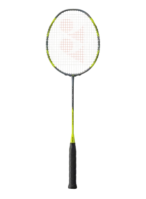 Yonex Arcsaber 7 Pro Badminton Racket - Premium Unstrung Model in Greyish Yellow