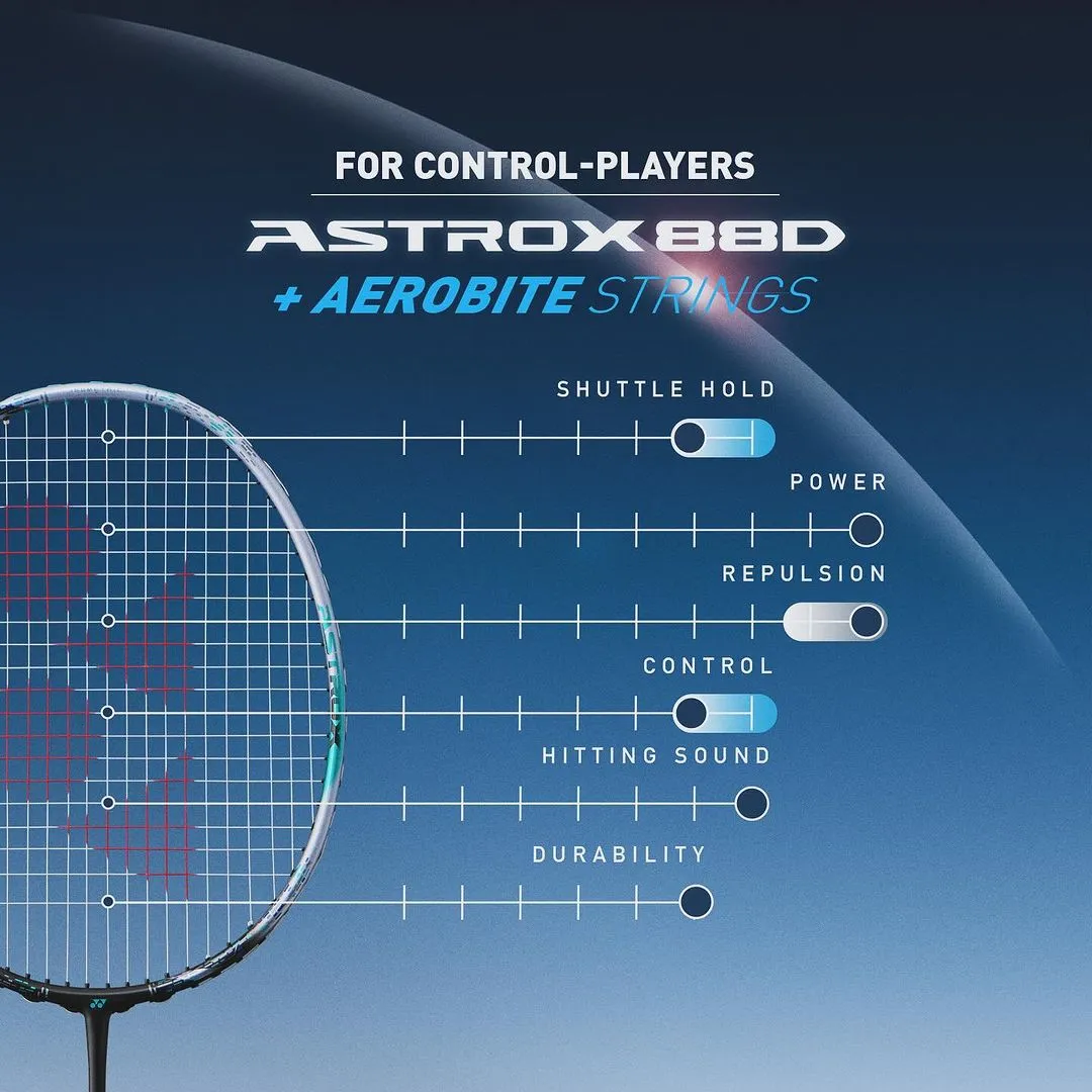 Yonex Astrox 88 D Pro (Silver/Black) 2024