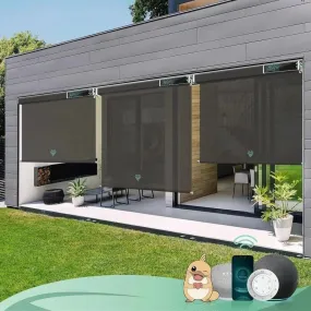 Yoolax Motorized Exterior Patio Sun Shades
