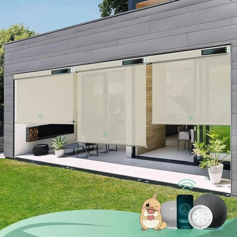 Yoolax Motorized Exterior Patio Sun Shades