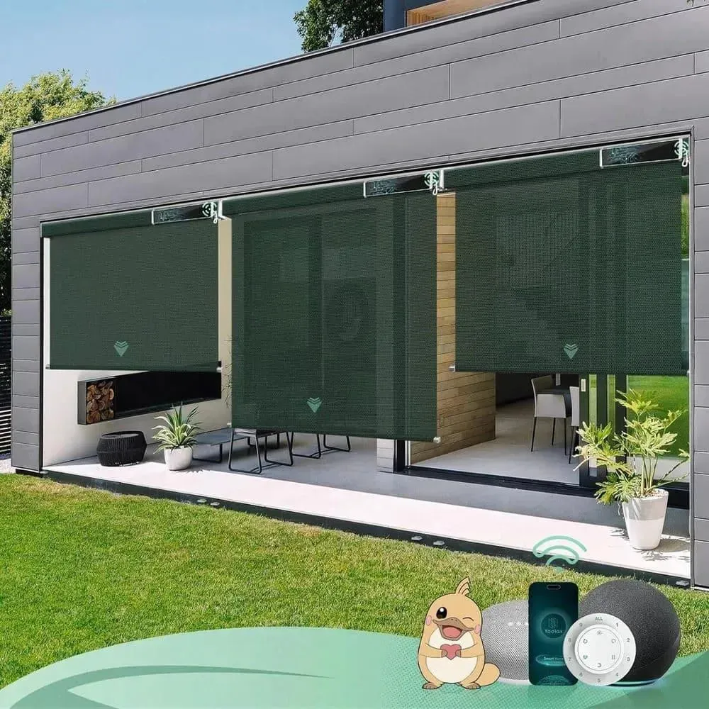 Yoolax Motorized Exterior Patio Sun Shades