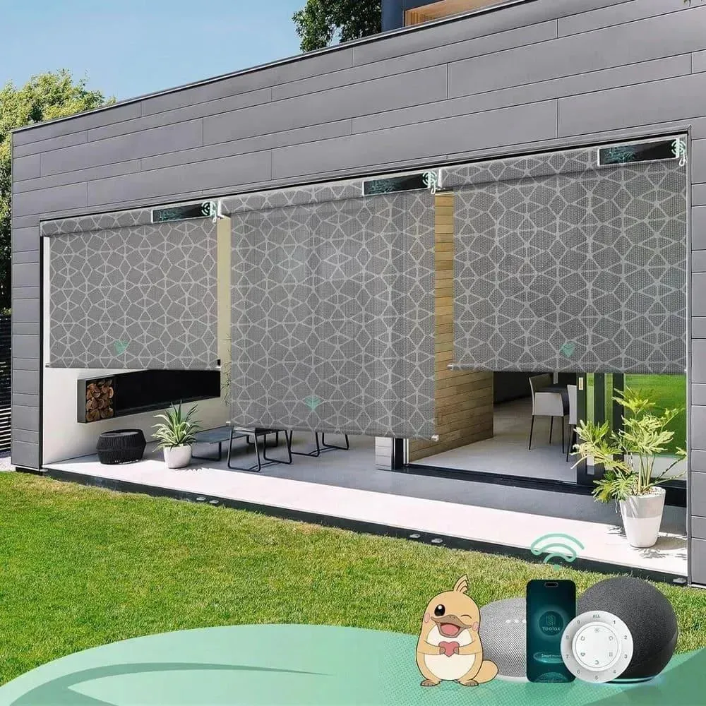 Yoolax Motorized Exterior Patio Sun Shades