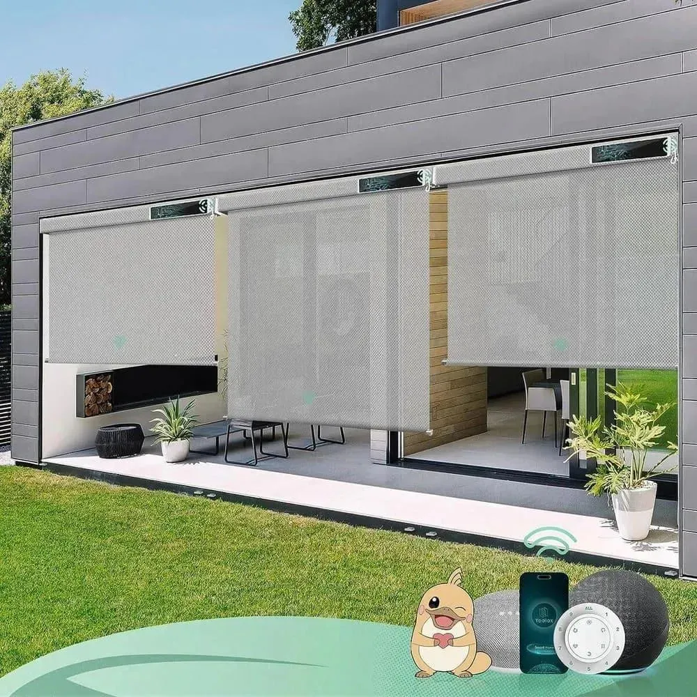 Yoolax Motorized Exterior Patio Sun Shades