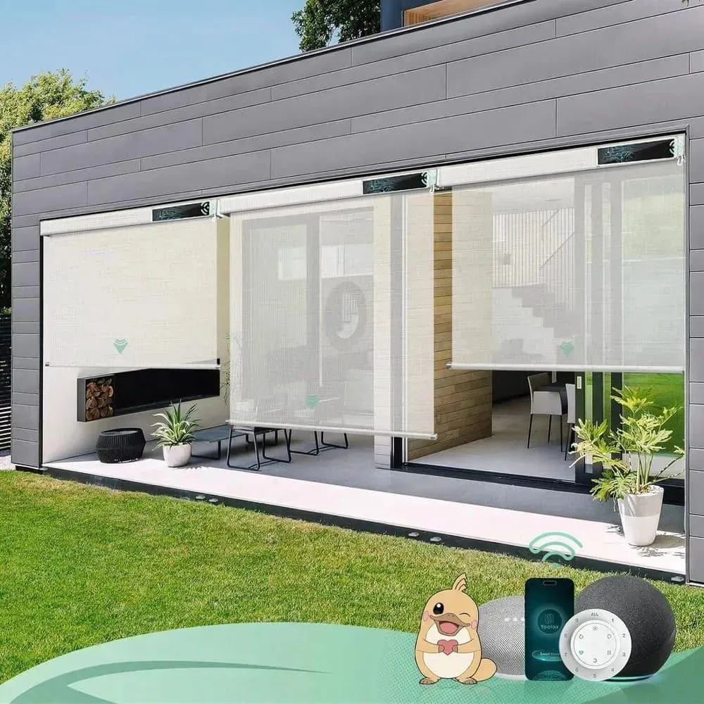 Yoolax Motorized Exterior Patio Sun Shades