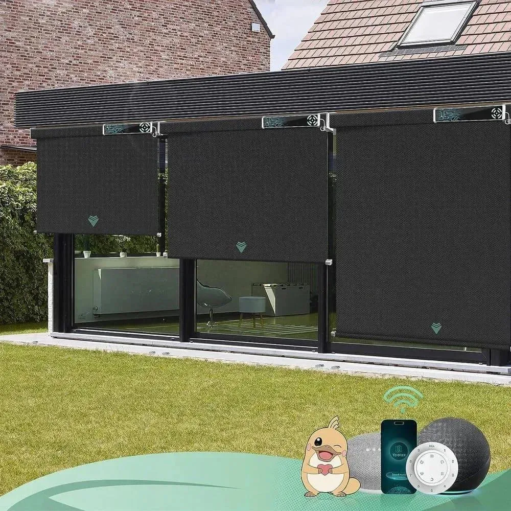 Yoolax Motorized Exterior Patio Sun Shades