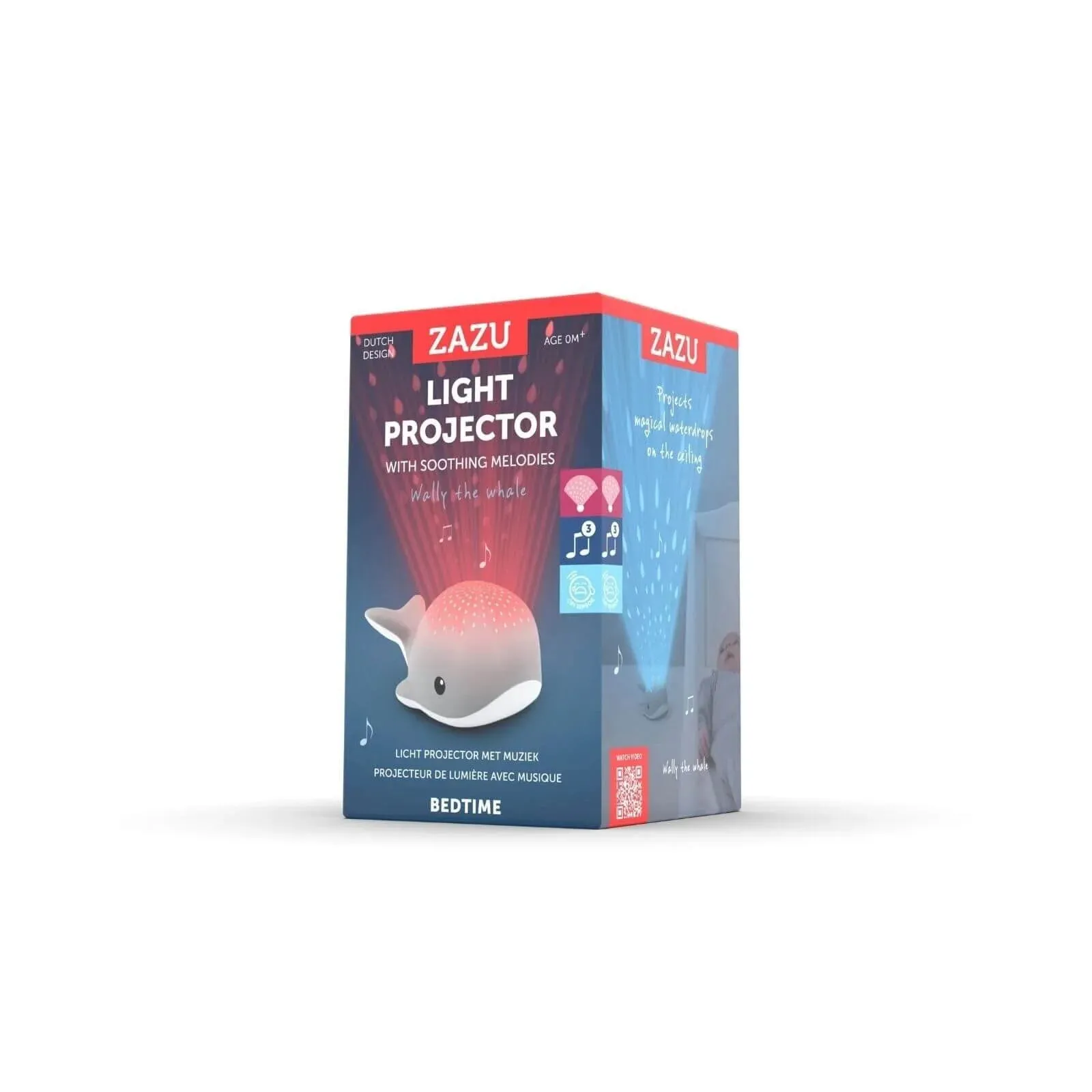 Zazu Wally the Whale - Baby Light Projector
