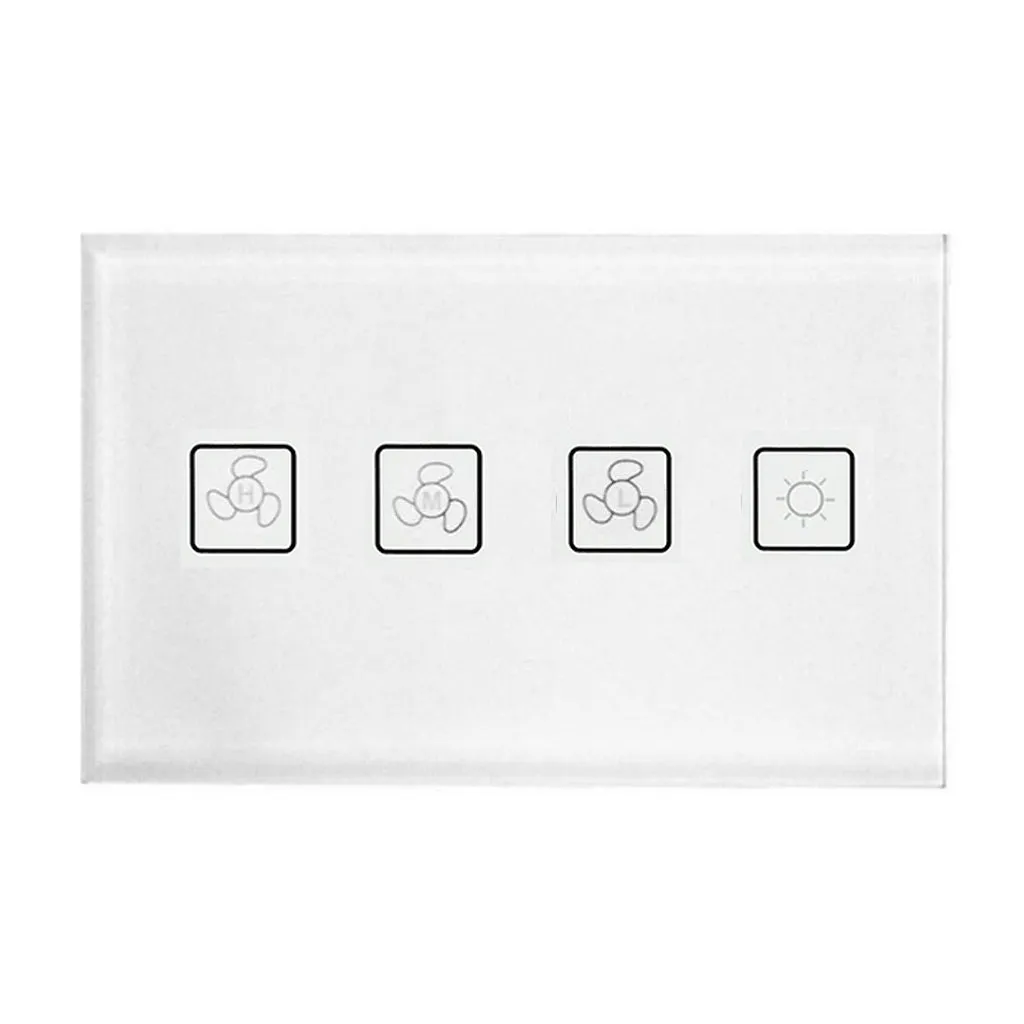 ZigBee Smart 3 Speed Fan Light Switch for SmartThings and Hubitat